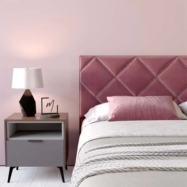 Кровать My-Style my-Nika Mocca 200 x 200 см / Фанера / Розовый photo 6