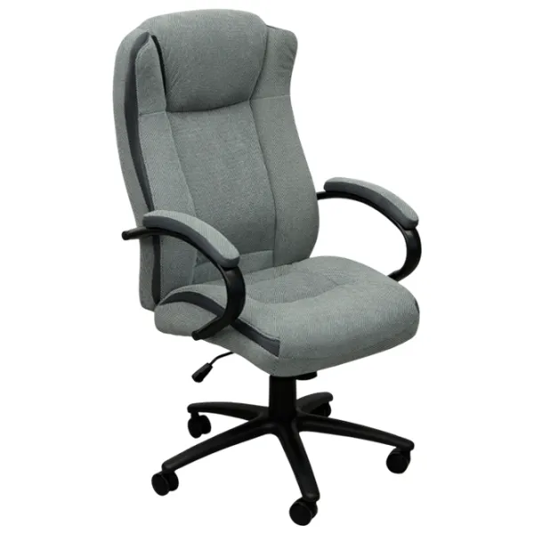 Офисное кресло DecoPrim Norte Пенополиуретан/ Серый Черный photo 1