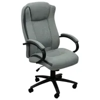 Fotoliu de birou DecoPrim Norte Spumă poliuretanică/ Gray Black