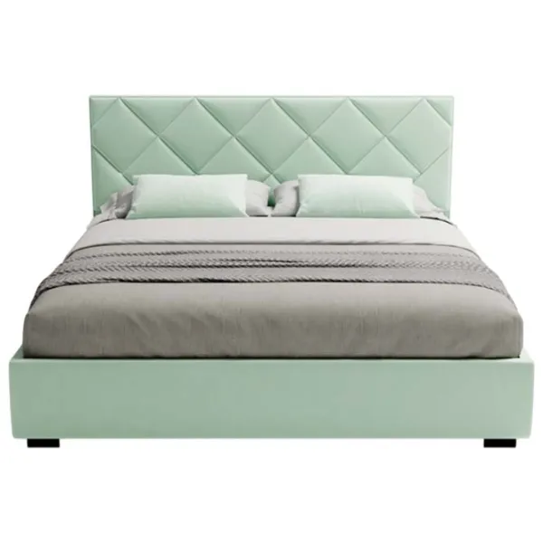 Кровать My-Style my-Nika Mocca 200 x 200 см / Фанера / Салатовый  photo 3