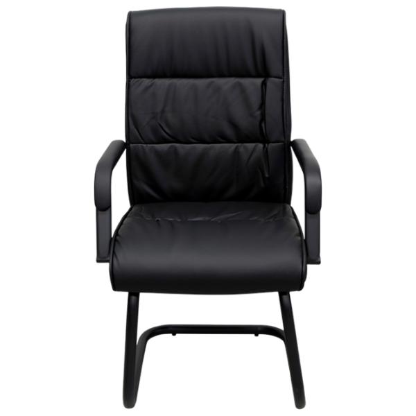 Офисный стул DecoPrim F-81L ЭКО Кожа/ Черный  photo 3