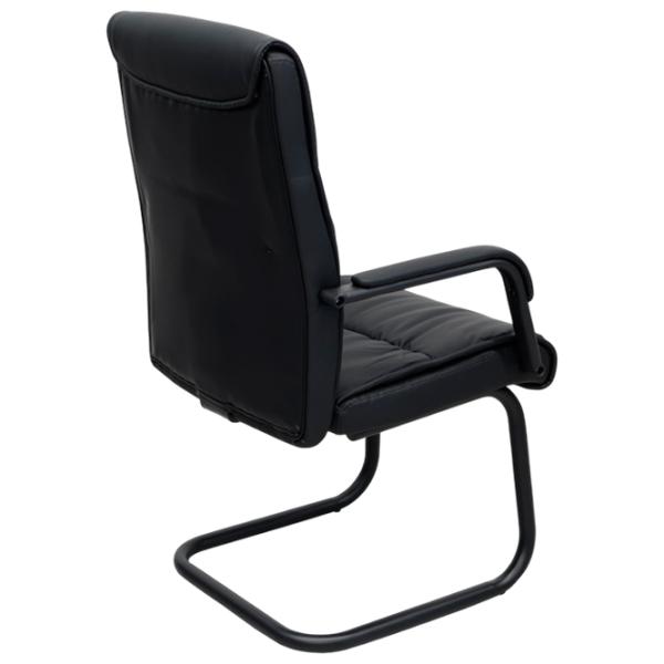 Офисный стул DecoPrim F-81L ЭКО Кожа/ Черный  photo 4