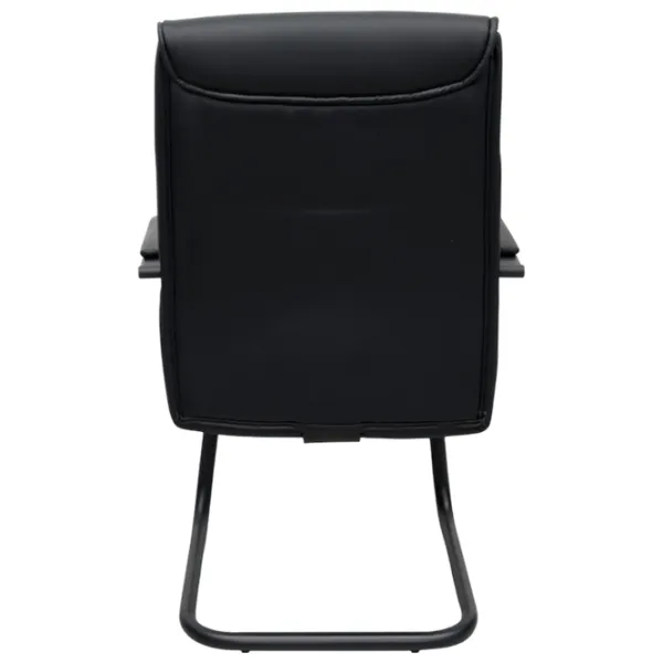 Офисный стул DecoPrim F-81L ЭКО Кожа/ Черный  photo 5