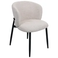 Scaun de birou DecoPrim Ciro Placaj / Light Gray Black