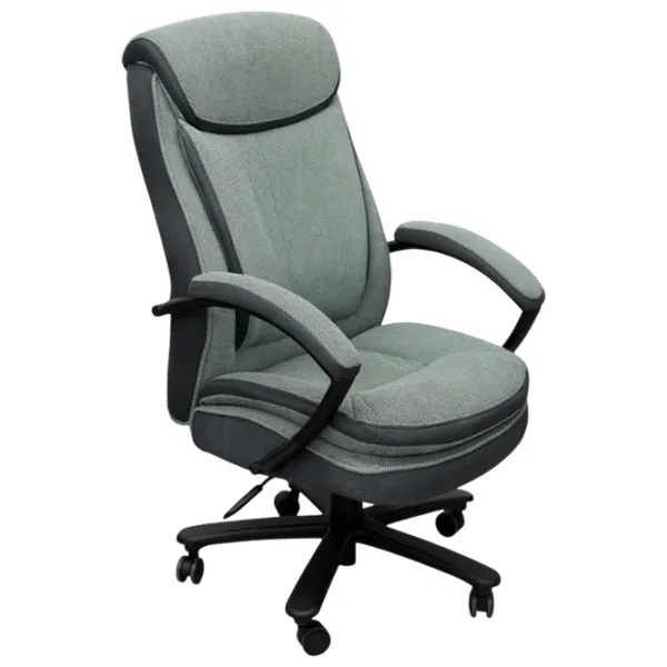 Офисное кресло DecoPrim Rico Фанера / Серый Черный photo 1