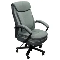 Fotoliu de birou DecoPrim Rico Placaj / Gray Black