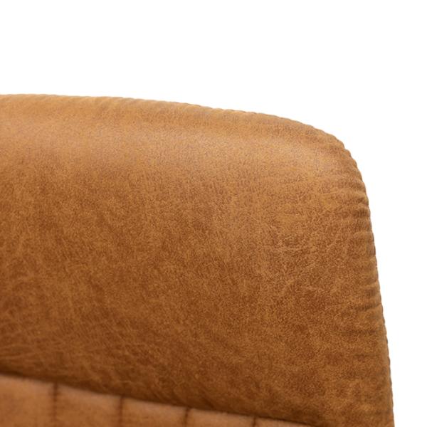 Fotoliu de birou DecoPrim Rasmus Placaj / Brown Black photo 6