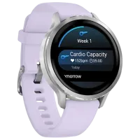 Умные часы Garmin Venu 4 1.2" / 41 мм / Серебряный - Барвинок / 010-03013-01 photo 3