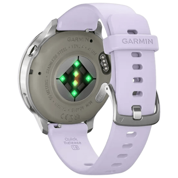 Ceas inteligent Garmin Venu 4  1.2" / 41 mm / Silver - Periwinkle / 010-03013-01 photo 6 Ceas inteligent Garmin Venu 4  1.2" / 41 mm / Silver - Periwinkle / 010-03013-01 photo 6