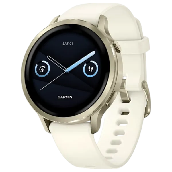 Ceas inteligent Garmin Venu 4  1.2" / 41 mm / Gold - Gold / 010-03013-00 photo 1