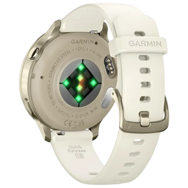 Ceas inteligent Garmin Venu 4  1.2" / 41 mm / Gold - Gold / 010-03013-00 photo 4