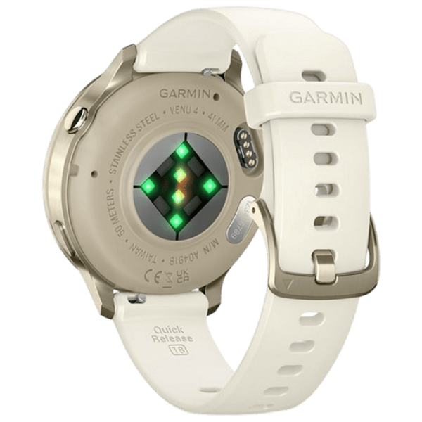 Ceas inteligent Garmin Venu 4  1.2" / 41 mm / Gold - Gold / 010-03013-00 photo 4