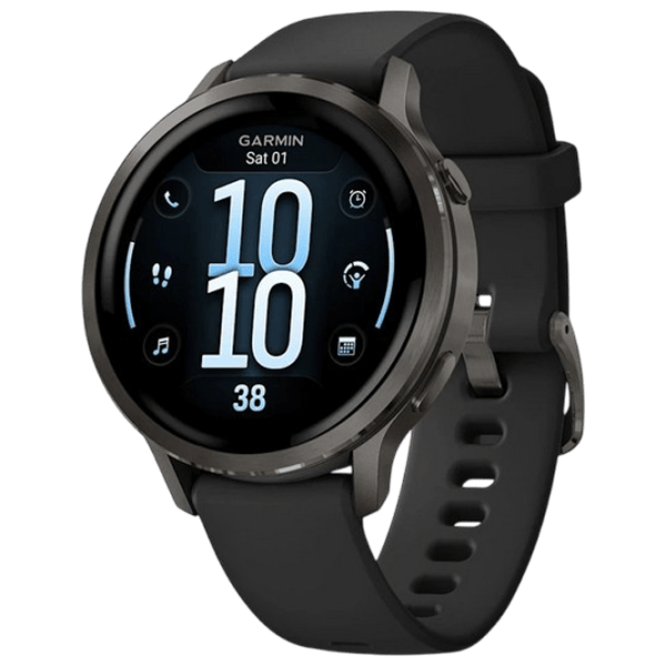 Ceas inteligent Garmin Venu 4  1.2" / 41 mm / Black - Black / 010-03013-02 photo 1 Ceas inteligent Garmin Venu 4  1.2" / 41 mm / Black - Black / 010-03013-02 photo 1