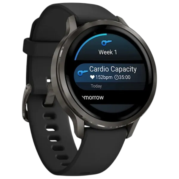 Ceas inteligent Garmin Venu 4  1.2" / 41 mm / Black - Black / 010-03013-02 photo 2 Ceas inteligent Garmin Venu 4  1.2" / 41 mm / Black - Black / 010-03013-02 photo 2