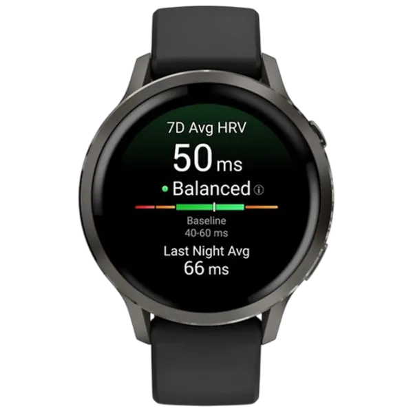 Ceas inteligent Garmin Venu 4  1.2" / 41 mm / Black - Black / 010-03013-02 photo 3 Ceas inteligent Garmin Venu 4  1.2" / 41 mm / Black - Black / 010-03013-02 photo 3