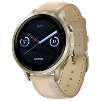 Ceas inteligent Garmin Venu 4  1.2" / 41 mm / Gold - Light Sand / 010-03013-01