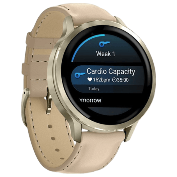 Ceas inteligent Garmin Venu 4  1.2" / 41 mm / Gold - Light Sand / 010-03013-01 photo 3 Ceas inteligent Garmin Venu 4  1.2" / 41 mm / Gold - Light Sand / 010-03013-01 photo 3