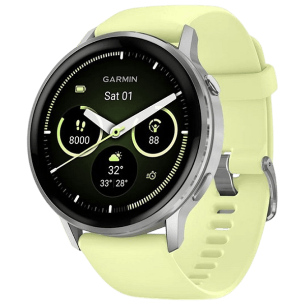 Ceas inteligent Garmin Venu 4  1.4" / 45 mm / Silver - Citron / 010-03014-02 photo 1 Ceas inteligent Garmin Venu 4  1.4" / 45 mm / Silver - Citron / 010-03014-02 photo 1