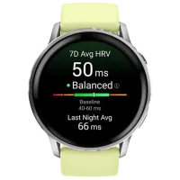 Умные часы Garmin Venu 4 1.4" / 45 мм / Серебряный - Цитрон / 010-03014-02 photo 2