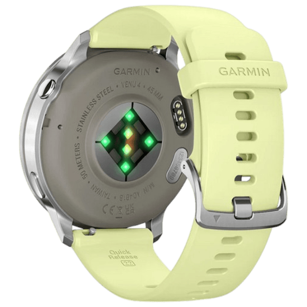 Ceas inteligent Garmin Venu 4  1.4" / 45 mm / Silver - Citron / 010-03014-02 photo 5 Ceas inteligent Garmin Venu 4  1.4" / 45 mm / Silver - Citron / 010-03014-02 photo 5