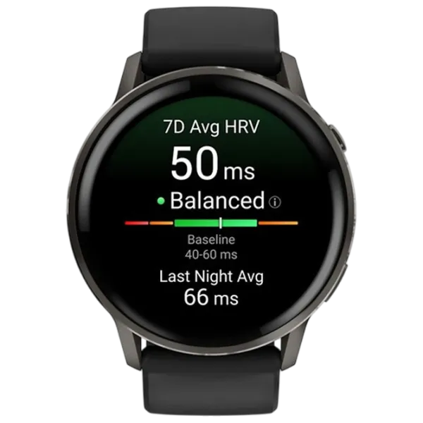 Умные часы Garmin Venu 4  1.4" / 45 мм / Черный - Чёрный / 010-03014-00 photo 2 Умные часы Garmin Venu 4  1.4" / 45 мм / Черный - Чёрный / 010-03014-00 photo 2