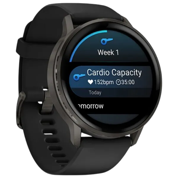 Умные часы Garmin Venu 4  1.4" / 45 мм / Черный - Чёрный / 010-03014-00 photo 3 Умные часы Garmin Venu 4  1.4" / 45 мм / Черный - Чёрный / 010-03014-00 photo 3