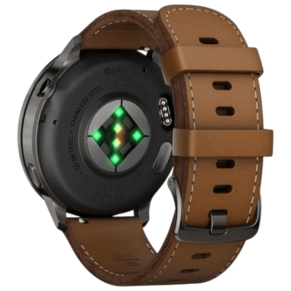 Умные часы Garmin Venu 4  1.4" / 45 мм / Черный - Коричневый / 010-03014-03 photo 4 Умные часы Garmin Venu 4  1.4" / 45 мм / Черный - Коричневый / 010-03014-03 photo 4