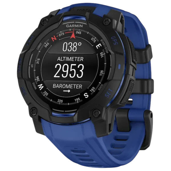 Ceas inteligent Garmin Instinct 3  1.2" / 45 mm / Blue - Blue / 010-02936-03 photo 1