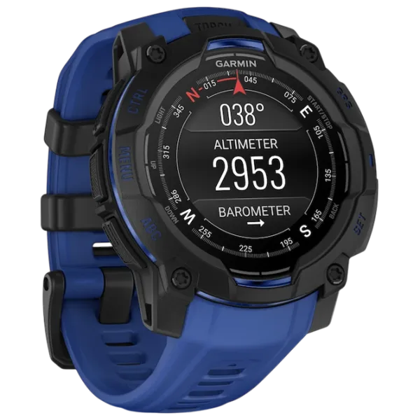 Ceas inteligent Garmin Instinct 3  1.2" / 45 mm / Blue - Blue / 010-02936-03 photo 3