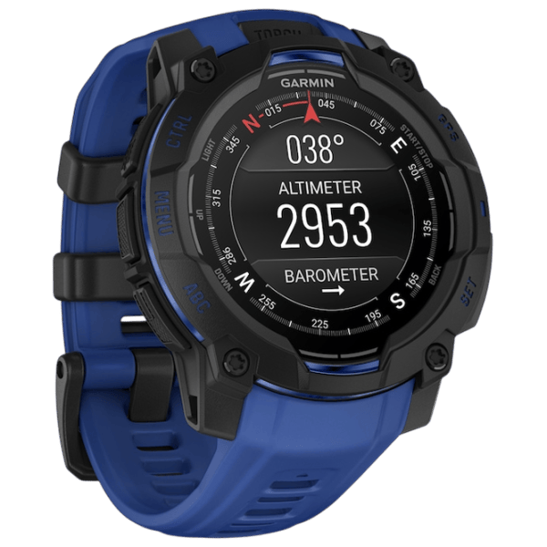 Ceas inteligent Garmin Instinct 3  1.2" / 45 mm / Blue - Blue / 010-02936-03 photo 3