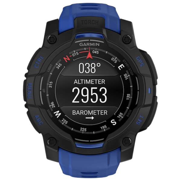 Ceas inteligent Garmin Instinct 3  1.2" / 45 mm / Blue - Blue / 010-02936-03 photo 6