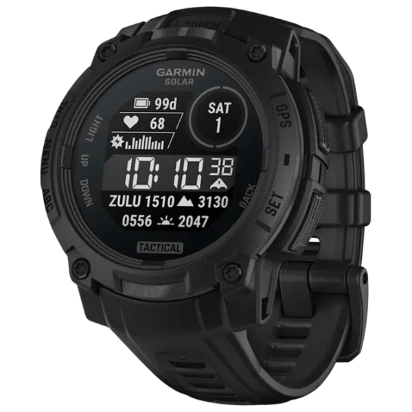 Ceas inteligent Garmin Instinct 3 Solar  1.1" / 45 mm / Black - Black / 010-02934-50 photo 1 Ceas inteligent Garmin Instinct 3 Solar  1.1" / 45 mm / Black - Black / 010-02934-50 photo 1