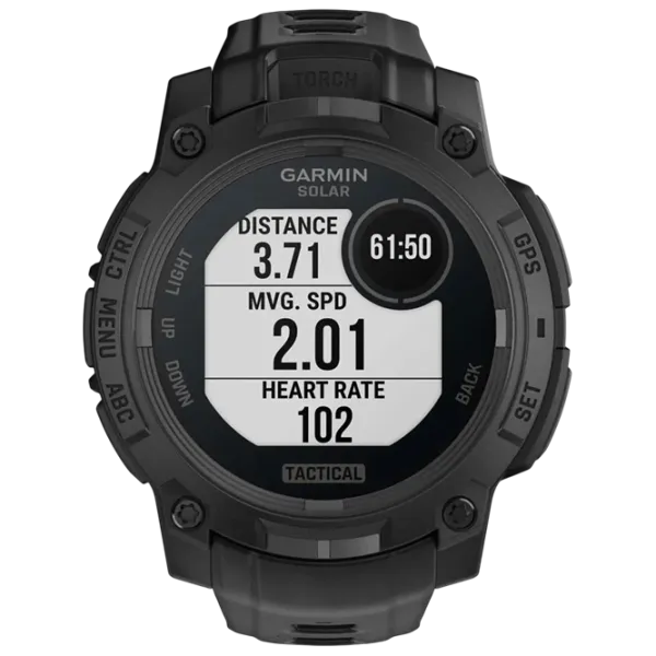 Ceas inteligent Garmin Instinct 3 Solar  1.1" / 45 mm / Black - Black / 010-02934-50 photo 2 Ceas inteligent Garmin Instinct 3 Solar  1.1" / 45 mm / Black - Black / 010-02934-50 photo 2