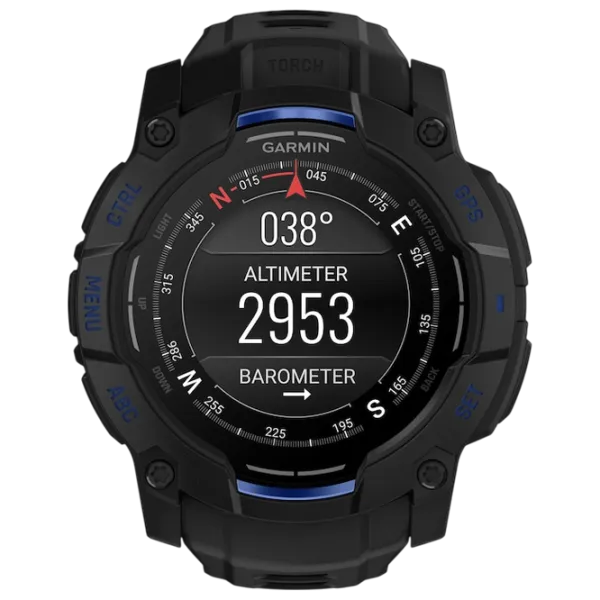 Ceas inteligent Garmin Instinct 3  1.3" / 50 mm / Black - Black / 010-03020-03 photo 2 Ceas inteligent Garmin Instinct 3  1.3" / 50 mm / Black - Black / 010-03020-03 photo 2