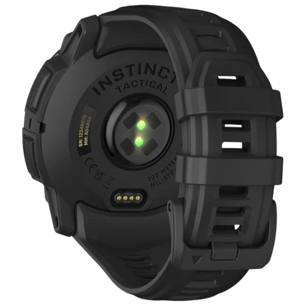 Ceas inteligent Garmin Instinct 3 Solar  1.1" / 50 mm / Black - Black / 010-02935-50 photo 4