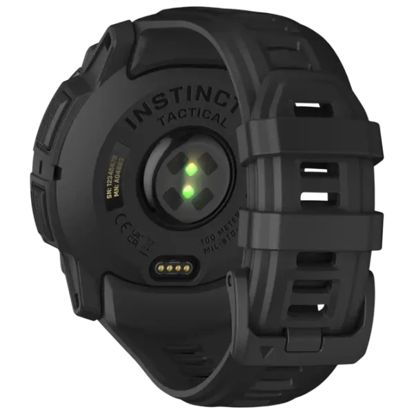 Умные часы Garmin Instinct 3  1.3" / 50 мм / Черный - Чёрный / 010-03020-50 photo 4