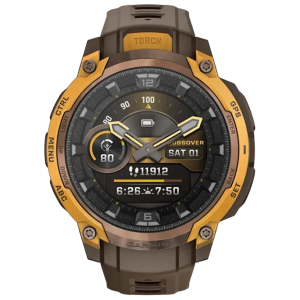 Умные часы Garmin Instinct Crossover  1.2" / 23 мм / Бронзовый - Бронза / 010-03398-01 photo 2