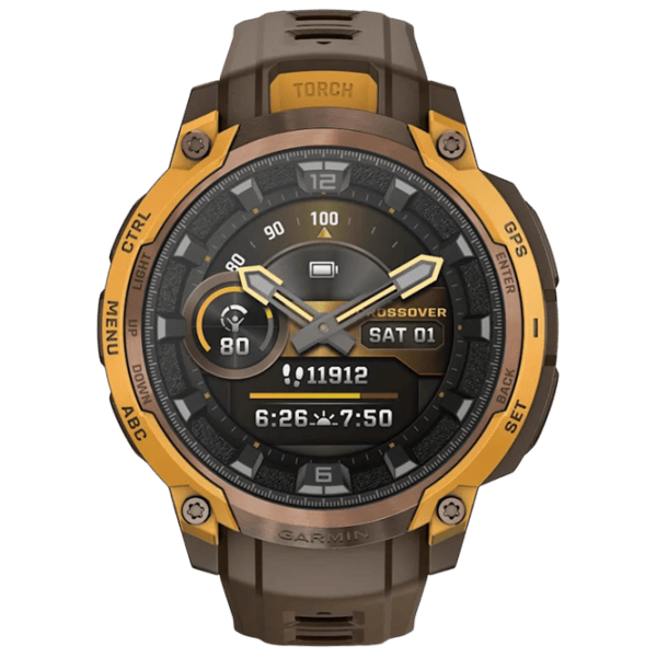 Умные часы Garmin Instinct Crossover  1.2" / 23 мм / Бронзовый - Бронза / 010-03398-01 photo 2