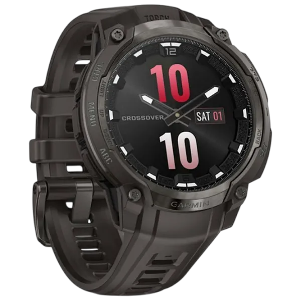 Ceas inteligent Garmin Instinct Crossover  1.2" / 23 mm / Charcoal - Charcoal / 010-03398-00 photo 3