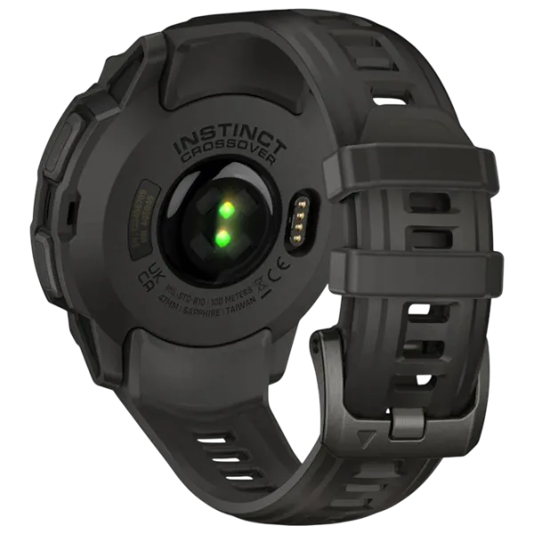 Ceas inteligent Garmin Instinct Crossover  1.2" / 23 mm / Charcoal - Charcoal / 010-03398-00 photo 4