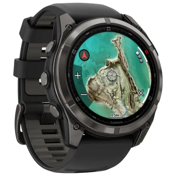 Ceas inteligent Garmin Fenix 8 Pro  1.4" / 51 mm / Grey - Gray / 010-03380-01 photo 3 Ceas inteligent Garmin Fenix 8 Pro  1.4" / 51 mm / Grey - Gray / 010-03380-01 photo 3