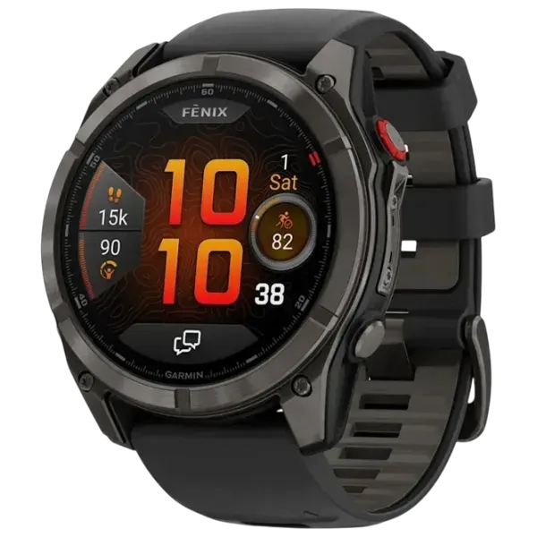 Ceas inteligent Garmin Fenix 8 Pro  1.4" / 51 mm / Grey - Gray / 010-03199-01 photo 1 Ceas inteligent Garmin Fenix 8 Pro  1.4" / 51 mm / Grey - Gray / 010-03199-01 photo 1