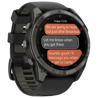 Ceas inteligent Garmin Fenix 8 Pro 1.4" / 51 mm / Grey - Gray / 010-03199-01 photo 3