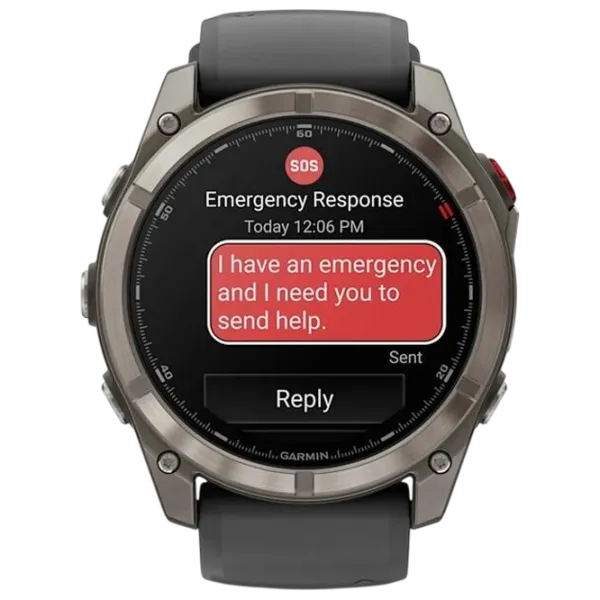 Ceas inteligent Garmin Fenix 8 Pro  1.4" / 51 mm / Graphite - Black / 010-03199-11 photo 2 Ceas inteligent Garmin Fenix 8 Pro  1.4" / 51 mm / Graphite - Black / 010-03199-11 photo 2
