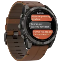 Ceas inteligent Garmin Fenix 8 Pro 1.4" / 51 mm / Grey - Brown / 010-03199-01 photo 5