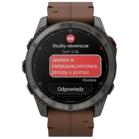 Ceas inteligent Garmin Fenix 8 Pro 1.4" / 51 mm / Grey - Brown / 010-03199-01 photo 6