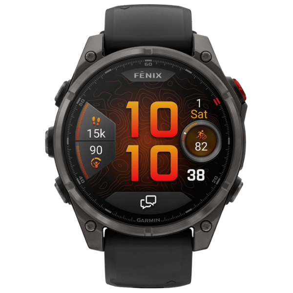 Умные часы Garmin Fenix 8 Pro  1.4" / 47 мм / Grey - Серый / 010-03198-01 photo 2 Умные часы Garmin Fenix 8 Pro  1.4" / 47 мм / Grey - Серый / 010-03198-01 photo 2
