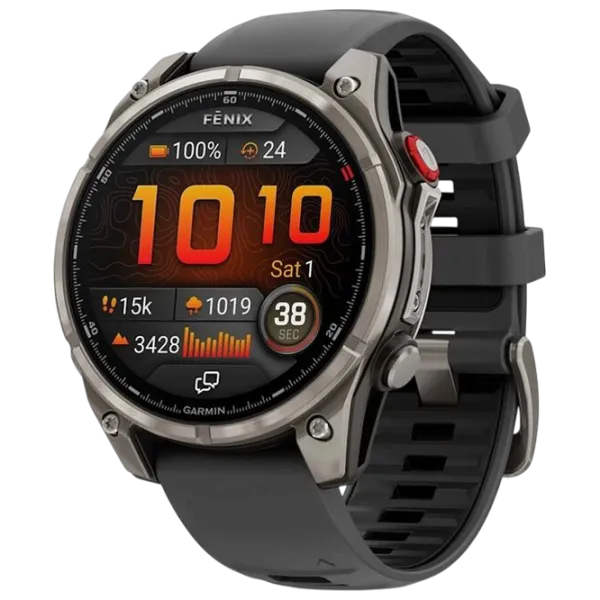 Умные часы Garmin Fenix 8 Pro  1.4" / 47 мм / Графит - Чёрный / 010-03198-11 photo 1 Умные часы Garmin Fenix 8 Pro  1.4" / 47 мм / Графит - Чёрный / 010-03198-11 photo 1