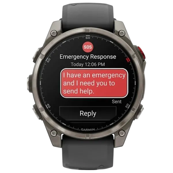 Умные часы Garmin Fenix 8 Pro  1.4" / 47 мм / Графит - Чёрный / 010-03198-11 photo 2 Умные часы Garmin Fenix 8 Pro  1.4" / 47 мм / Графит - Чёрный / 010-03198-11 photo 2