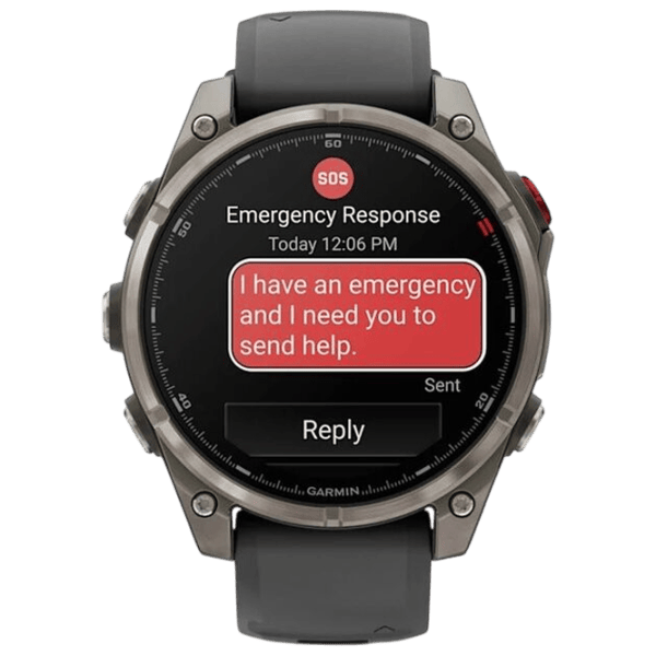 Умные часы Garmin Fenix 8 Pro  1.4" / 47 мм / Графит - Чёрный / 010-03198-11 photo 2 Умные часы Garmin Fenix 8 Pro  1.4" / 47 мм / Графит - Чёрный / 010-03198-11 photo 2